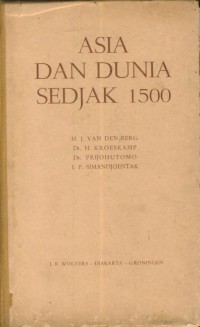 Asia Dan Dunia Sedjak 1500