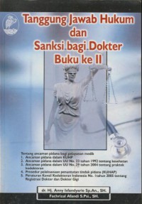 Tanggung jawab hukum dan sanksi bagi dokter