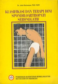 Klasifikasi dan terapi dini spondiloartropati seronegatif