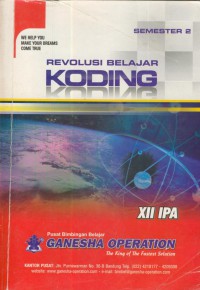 Revolusi Belajar Koding XII IPA