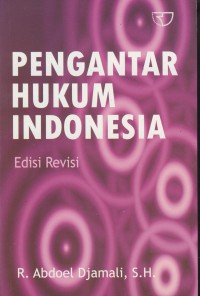 Pengantar hukum Indonesia