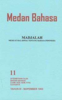 Medan Bahasa 11