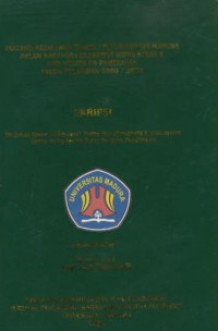 Analisis kesalahan tingkat tutur bahasa Madura dalam karangan deskripsi siswa kelas 1 SMP Negeri 08 Pamekasan tahun pelajaran 2003/2004