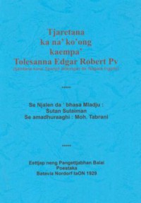 Tjaretana ka na' ko'ong kaempa' tolesanna edgar robert pv (tjaretana kana' spanjol alolongan da' nagara inggris)