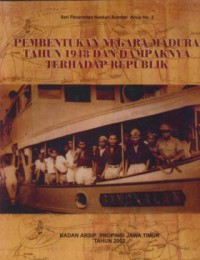 Pembentukan negara madura tahun 1948 dan dampaknya terhadap republik