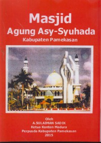 Masjid agung asy-syuhada kabupaten pamekasan