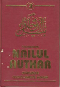 Terjemahan Nailul Authar :Himpunan Hadis-hadis Hukum Jilid 3