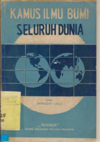 Kamus Ilmu Bumi Seluruh Indonesia