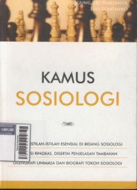 Kamus sosiologi