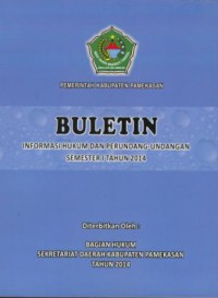 Buletin : Informasi hukum dan perundang-undangan semester 1 tahun 2014