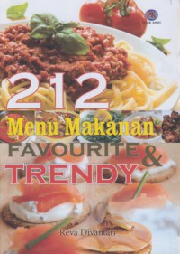 212 menu makanan favorite dan trendy